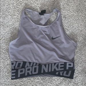 Nike Cropped Tank Size M